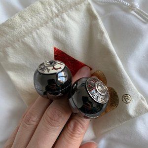 AMBUSH Black Eyeballs Ring S